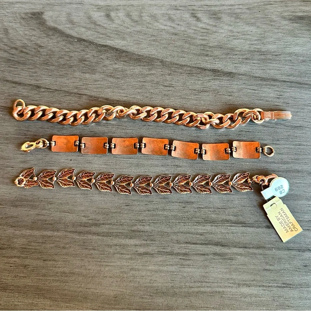 Copper Bracelet Set - Picture 5 of 7
